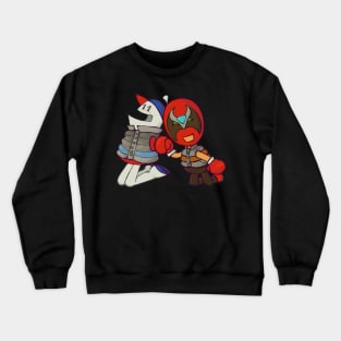 Home star & Strong Bad parenting Crewneck Sweatshirt